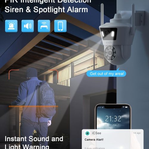 KAMERA NETWORK PTZ OUTDOOR CAMERA DARMOWA APLIKACJ...