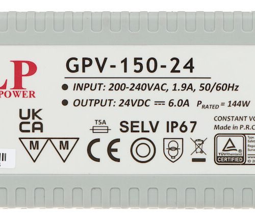 Zasilacz impulsowy 24V/6A/GPV