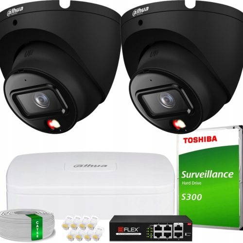 Zestaw monitoringu dom kamera IP 2x IPC-HDW1639T-A...