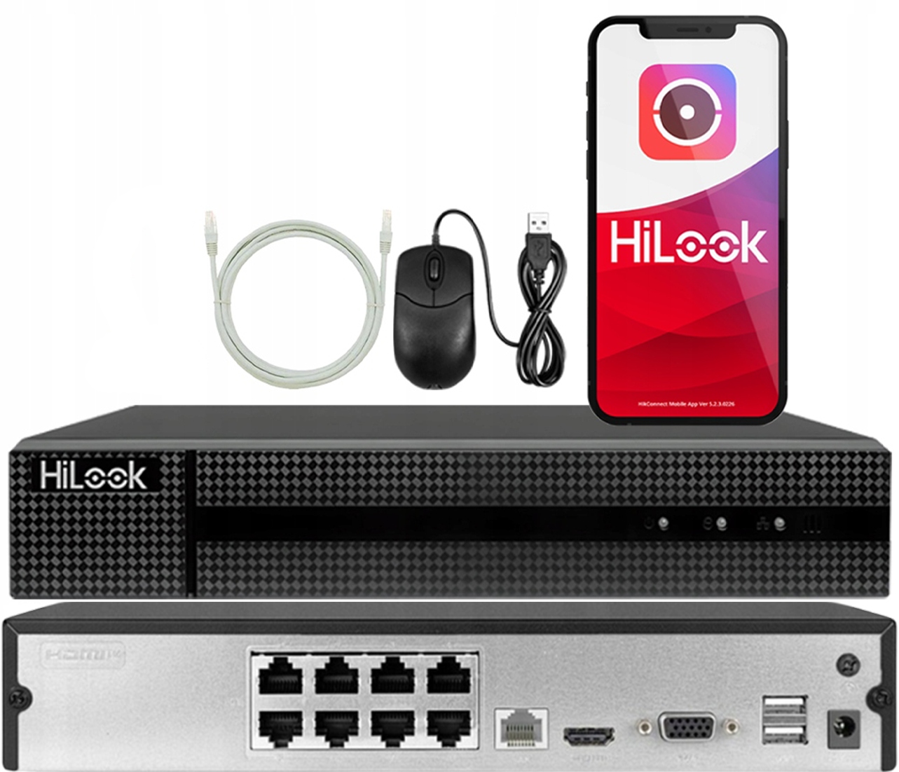 Zestaw do Monitoringu Kamery Obrotowe IP 3x PTZ-D4-PRO HiLook by Hikvision - obrazek 3
