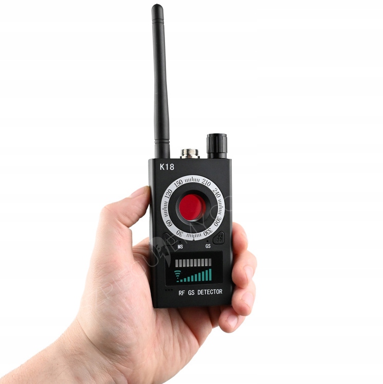 Wykrywacz podsłuchów i GPS DM-K18 Pluskwy, lokalizatory oraz kamery WI-FI - obrazek 5