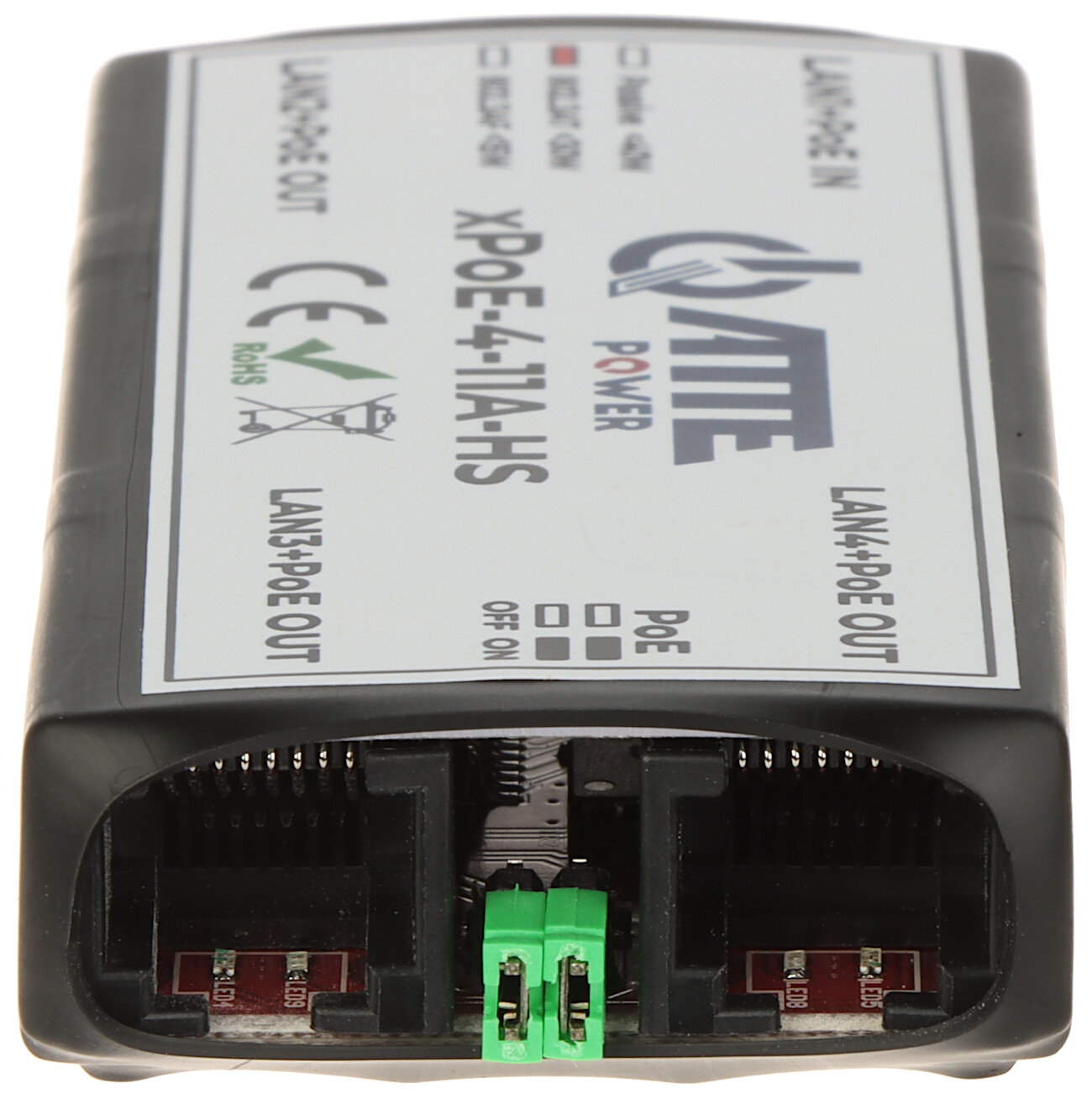 Switch poe, extender XPOE-4-11A-HS 4-portowy ATTE - obrazek 2