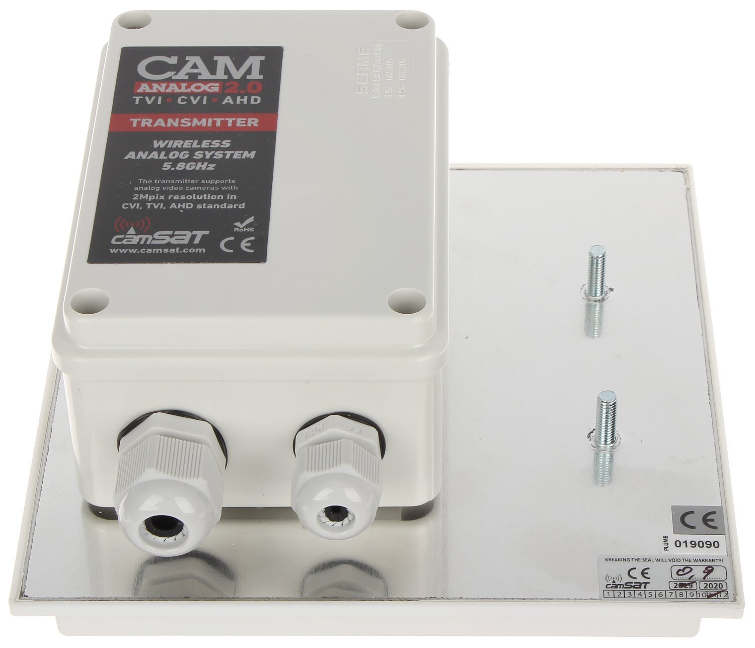 Zestaw do transmisji bezprzewodowej 5.8 GHz CAM-ANALOG-2.0 komplet - obrazek 7