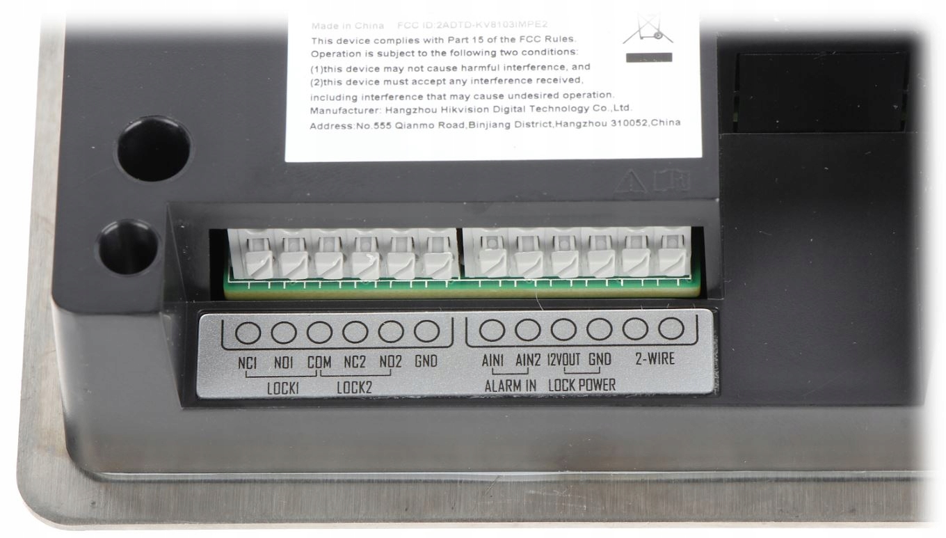 WIDEODOMOFON WiFi HIKVISION 2-żyły Furtka Brama - obrazek 6