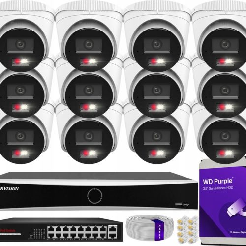 Zestaw monitoringu dom kamera IP 12x IPC-T280HA-LU...
