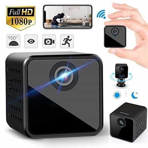 KAMERA SZPIEGOWSKA SPORTOWA WIFI NA BATERIE Z PODG...