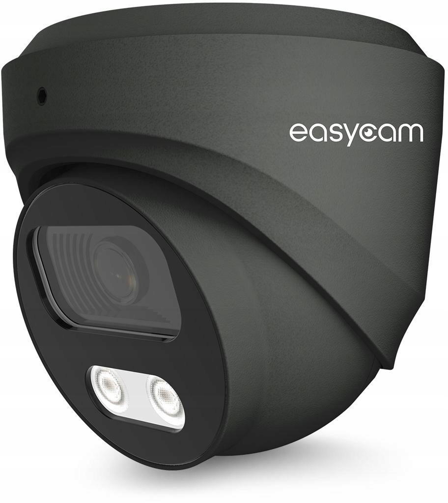 Zestaw do monitoringu IP dom kamera 2x EC-IP-D5MP30DL-G 5MPx IR40m mikrofon - obrazek 2