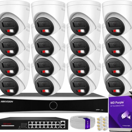 Zestaw monitoringu dom kamera IP 16x IPC-T280HA-LU...