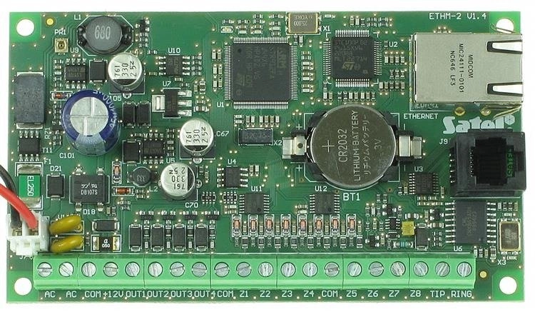 Moduł komunikacyjny Ethernet ETHM-2 Satel - obrazek 2