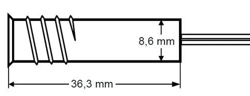 Kontaktron cylindryczny K-3-2E Satel