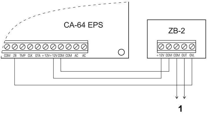 Moduł zabezpieczający ZB-2 Satel - obrazek 3