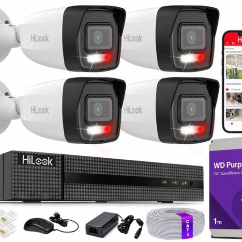 Zestaw do monitoringu 4x IPC-B160HA-LU 6MPx Smart ...