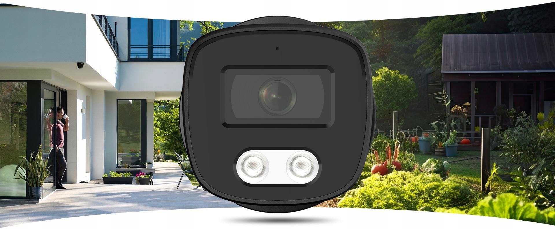 Zestaw do monitoringu IP dom kamera 2x EC-IP-B5MP30DL-G 5MPx IR30m mikrofon - obrazek 7