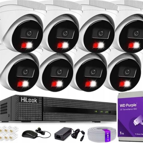 Zestaw do Monitoringu Kamera 8x IPC-T260HA-LU 6MPx...