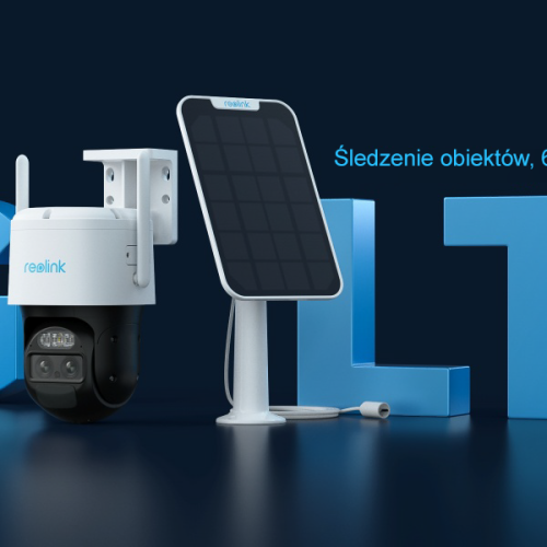 Kamera Reolink Trackmix GSM 4G LTE 2K 4 Mp | Detekcja osób pojazdów zwierząt | Akumulator | Bezprzewodowa GSM