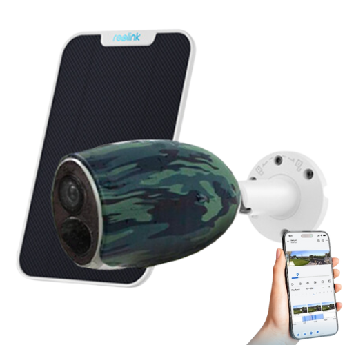 Kamera Reolink Go GSM Ultra 4K 8Mpx | Detekcja osób i pojazdów | Akumulator | Bezprzewodowa GSM