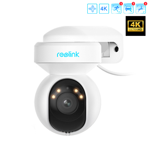 Kamera WIFI zewnętrzna Reolink E1 Outdoor 4K 8mpx | obrotowa | PoE | 3 x zoom | śledzenie obiektów