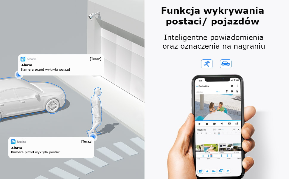 Kamera zewnętrzna obrotowa Reolink Go PT PLUS 2K GSM| Akumulator | LTE 4G 3G | Bezprzewodowa | Tryb nocny | Czujnik ruchu | Reolink - obrazek 11