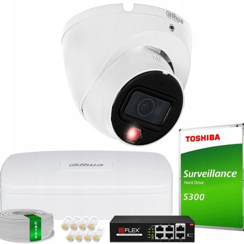 Zestaw monitoringu dom kamera IP 1x IPC-HDW1839T-A...