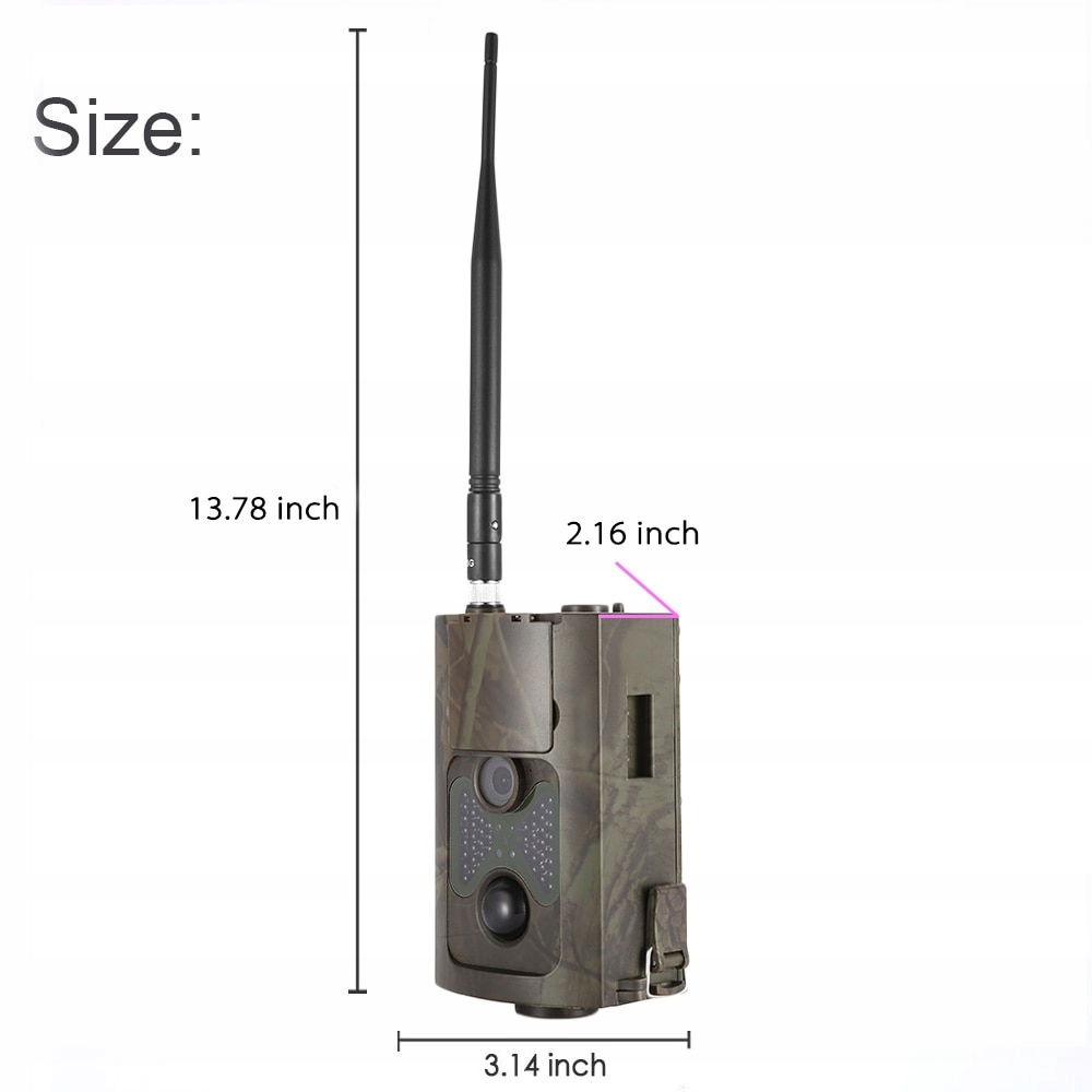 Kamera fotopułapka foto pułapka MMS 3G GSM +SIM - obrazek 3