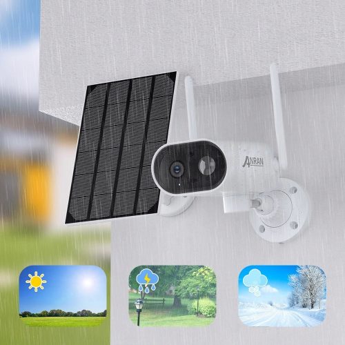 KAMERA WIFI SOLARNA 100% BEZPRZEWODOWA NA BATERIE SUPER HD 3MPX APP ARCCTV