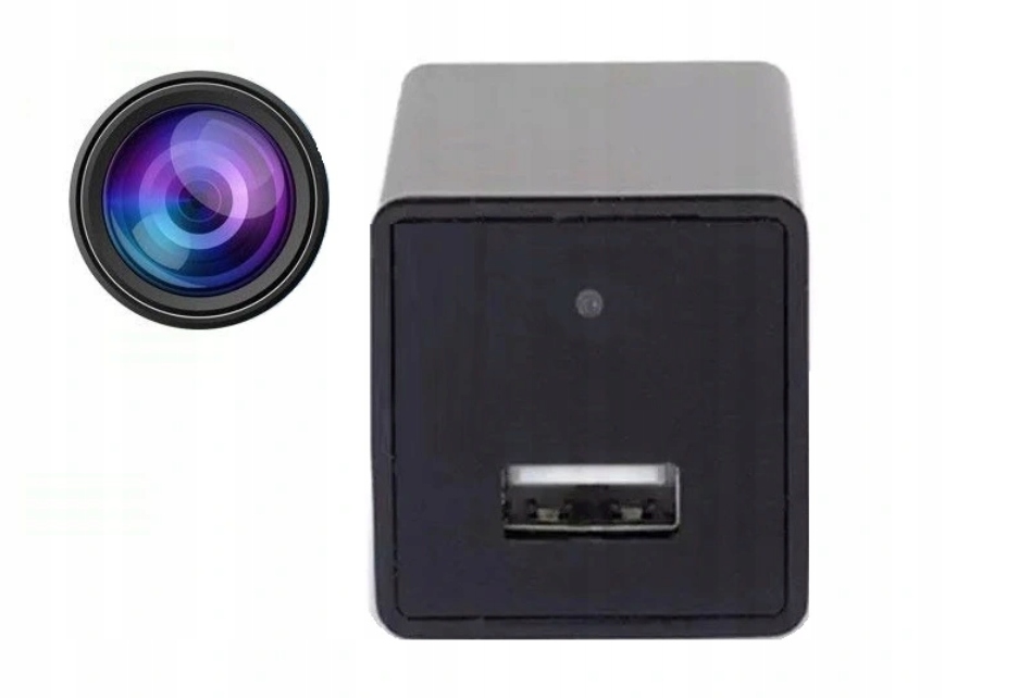Mini KAMERA ŁADOWARKA USB UKRYTA SZPIEGOWSKA KAMERA UKRYTA W ŁADOWARCE - obrazek 6