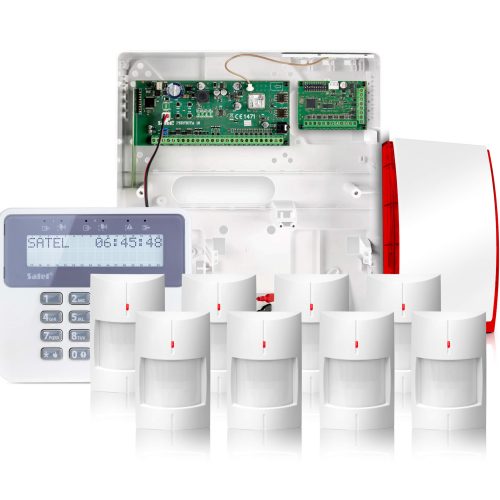 Alarm bezprzewodowy SATEL Perfecta 16-WRL 8x Czujk...