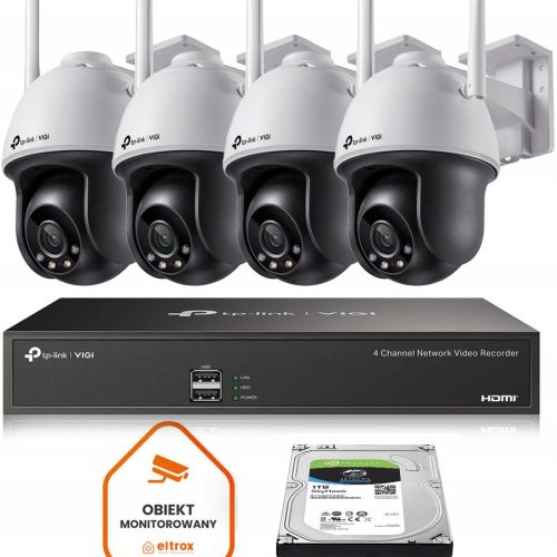 Zestaw monitoringu dom firma WIFI 4x VIGI C540-W 4...