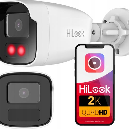 Kamera IP 4MPX 4mm PoE IPC-B440H HiLook Hikvision Zewnętrzna IR50m Mocna