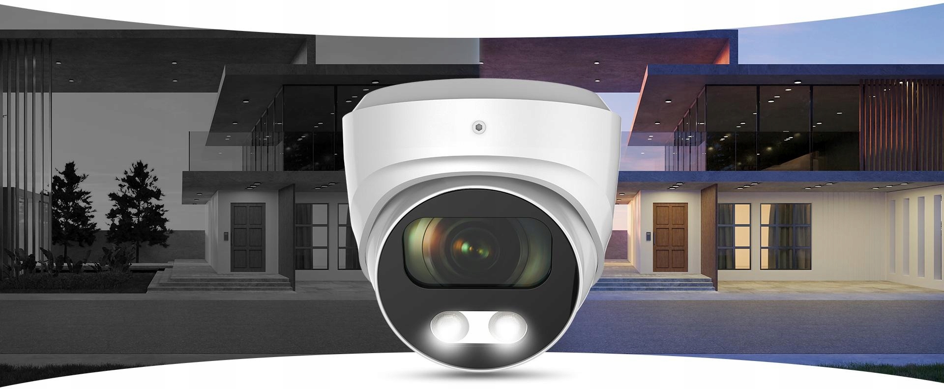 Zestaw do monitoringu IP dom kamera 2x EC-IP-D5MP30DL-G 5MPx IR40m mikrofon - obrazek 9