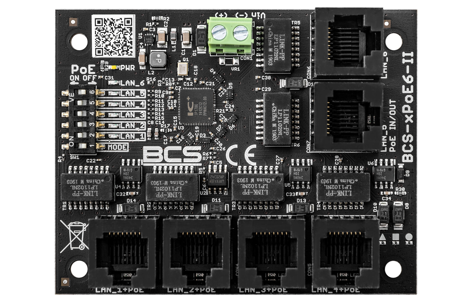 BCS-xPoE6-II Switch POE