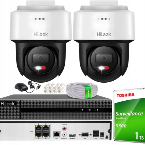 Zestaw do Monitoringu Kamera IP 2x PTZ-N2C600M-DE ...