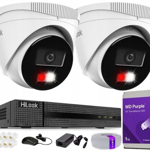 Zestaw do Monitoringu Kamera 2x IPC-T260HA-LU 6MPx...