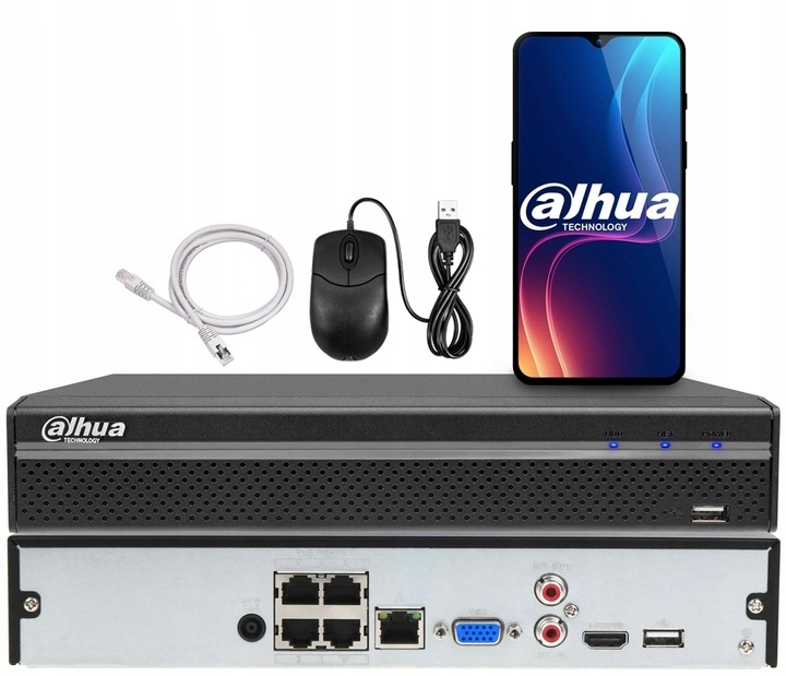 Zestaw monitoringu IP 2x IPC-HDW2849TM-S-IL-0280B 8Mpx Dual Light PoE 2TB - obrazek 3