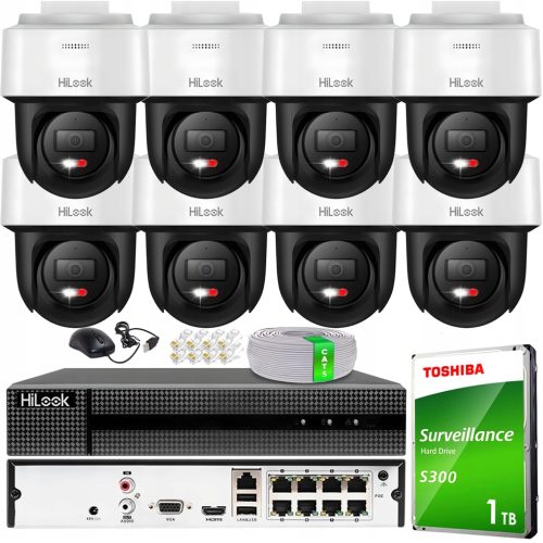 Zestaw do Monitoringu IP 8x PTZ-N2C600M-DE 6MPx Hi...
