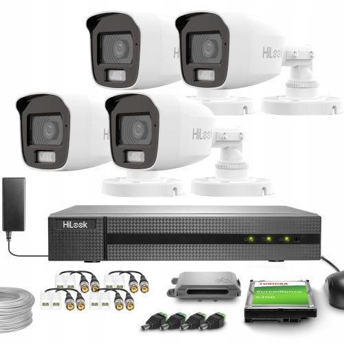 Zestaw do monitoringu AHD 4x TVICAM-B2M-20DL FullH...