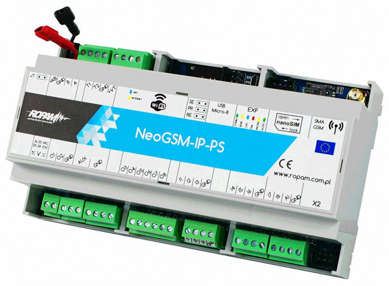 Centrala alarmowa Ropam NeoGSM-IP-PS-D9M