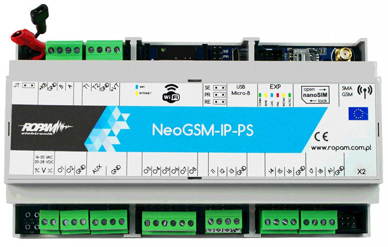 Centrala alarmowa Ropam NeoGSM-IP-PS-D9M - obrazek 2