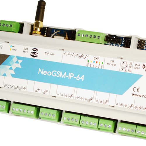 Centrala alarmowa Ropam NeoGSM-IP-64-D12M z moduł...