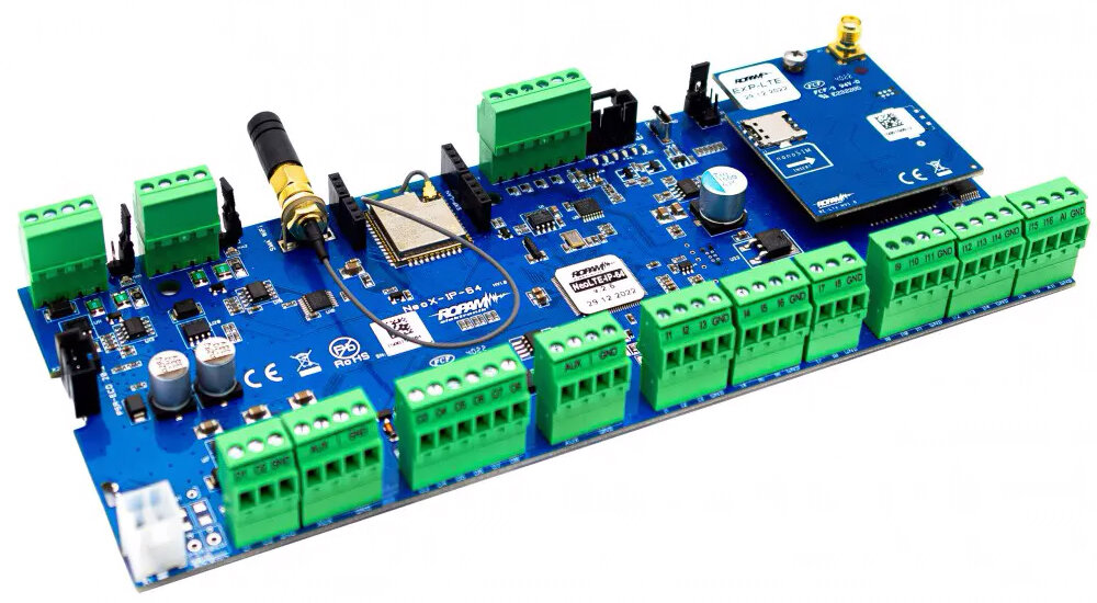 Centrala alarmowa Ropam NeoLTE-IP-64-D12M LTE + WiFi obudowa DIN - obrazek 4