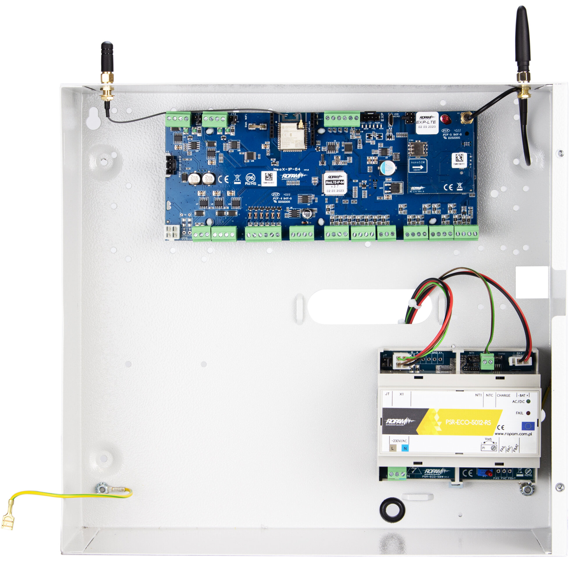 Centrala alarmowa Ropam NeoLTE-IP-64-SET Wi-Fi GSM - obrazek 2