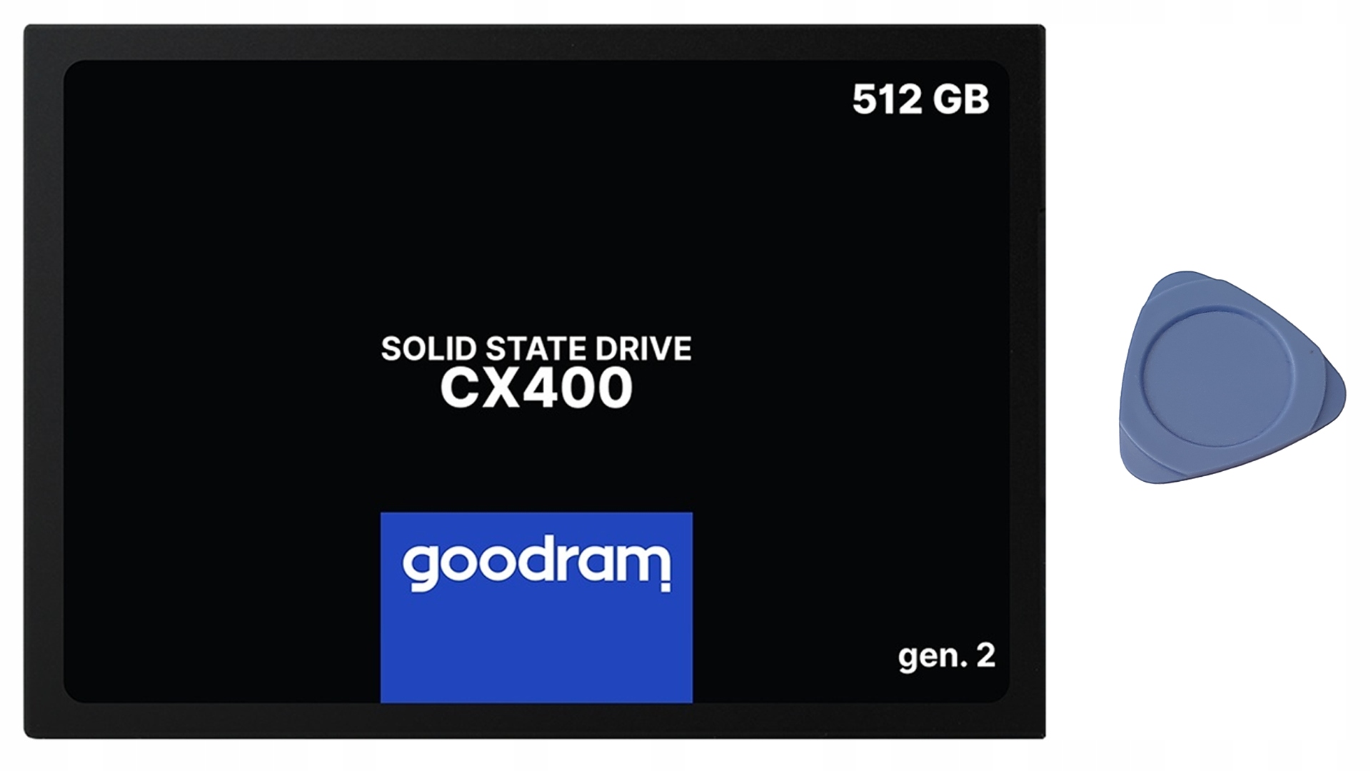 Dysk SSD CX400 512GB SATA3 550/500 MB/s GOODRAM WILK POLSKA SZYBKI 500GB - obrazek 2