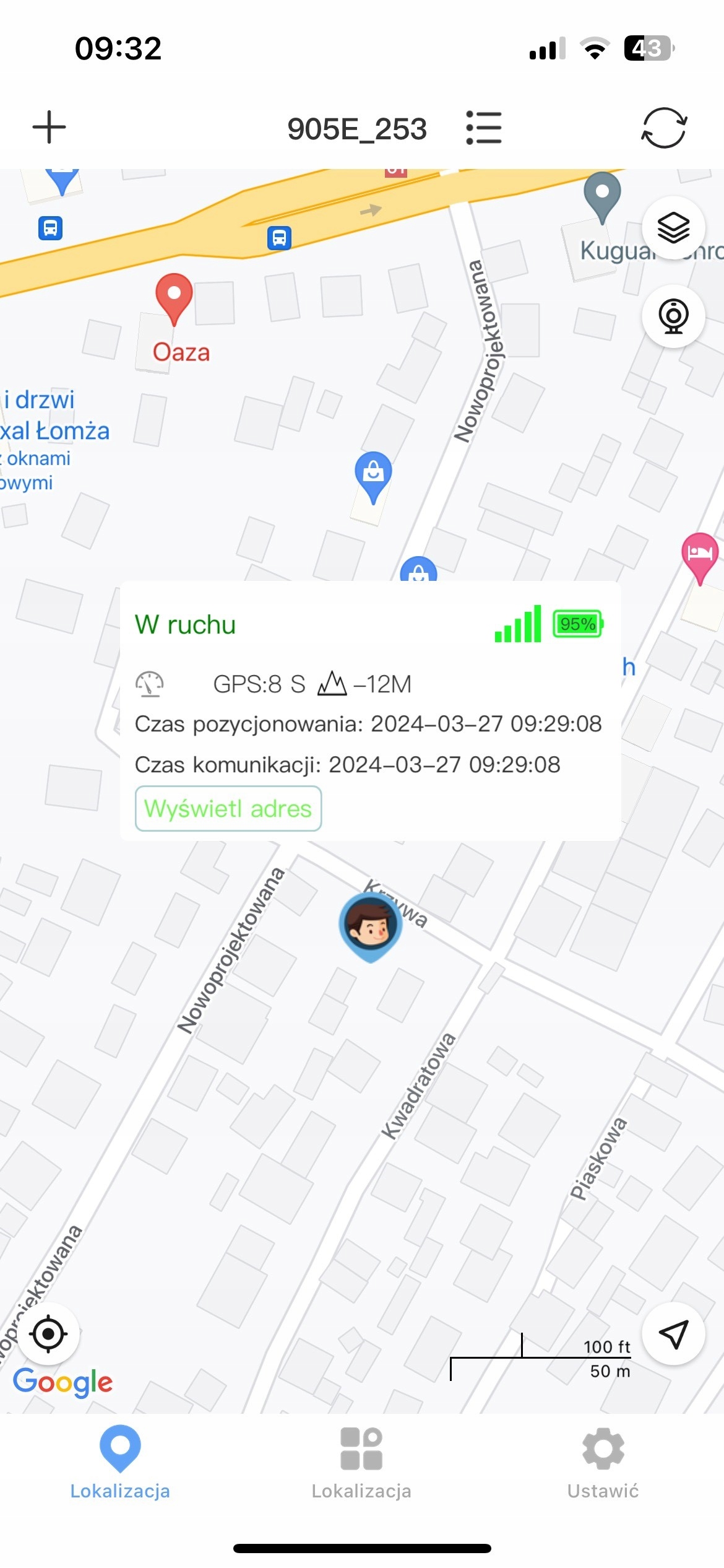 Lokalizator podsłuch GPS 4G LTE WIFI LBS MAGNES na kartę SIM aplikacja - obrazek 6