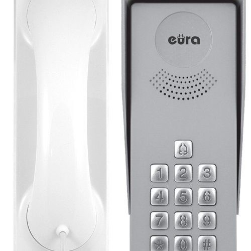 Domofon EURA ADP-36A3 INGRESSO Bianco 1-rodzinny k...