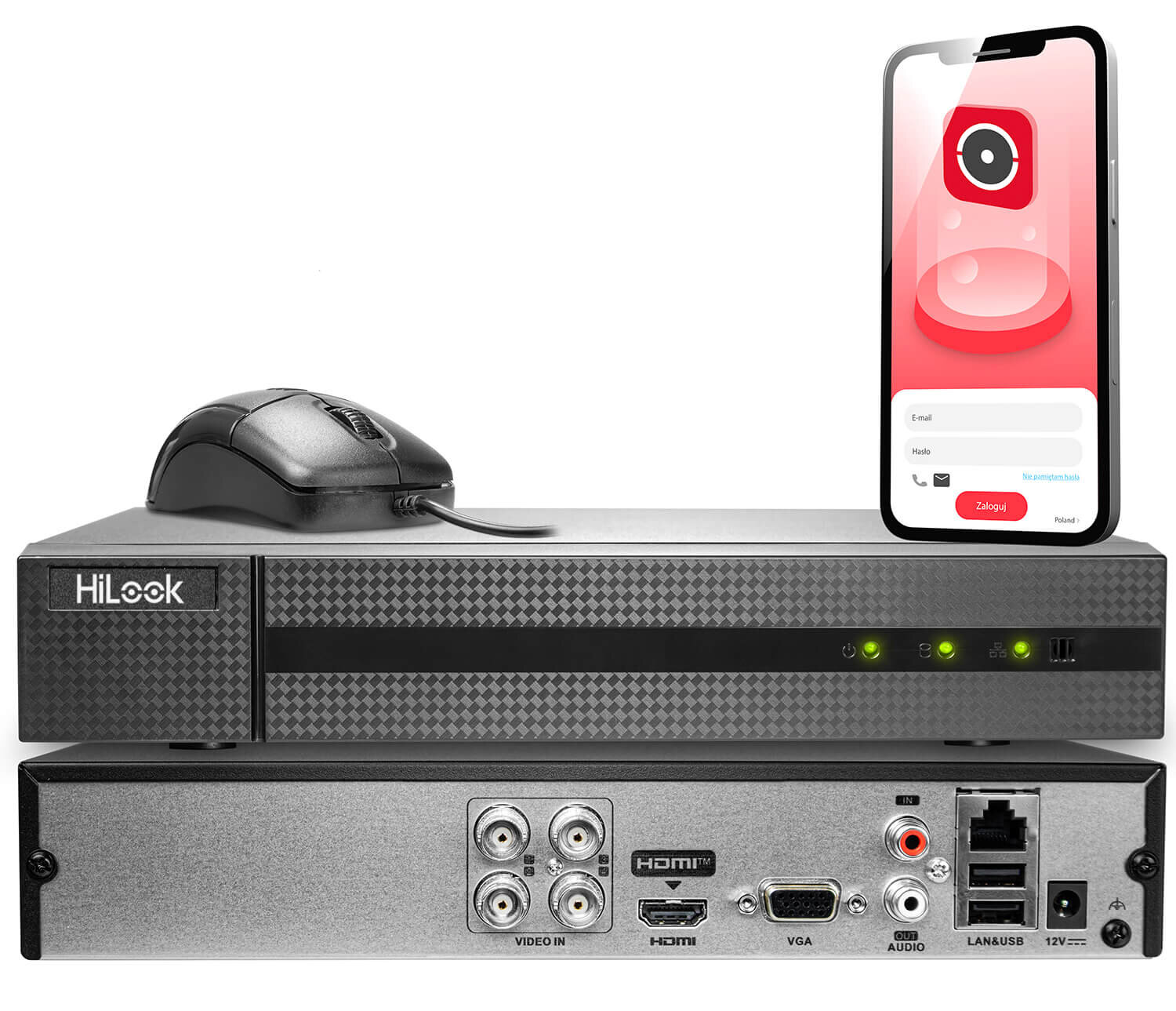 Zestaw do monitoringu 2x TVICAM-T2M, FullHD, IR 20m HiLook by Hikvision - obrazek 5