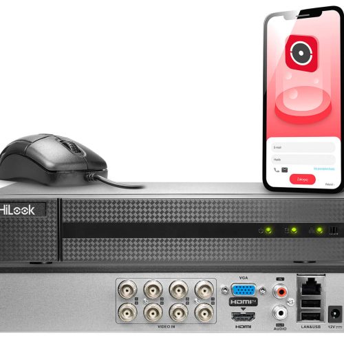 DVR-8CH-5MP Rejestrator cyfrowy hybrydowy do monit...