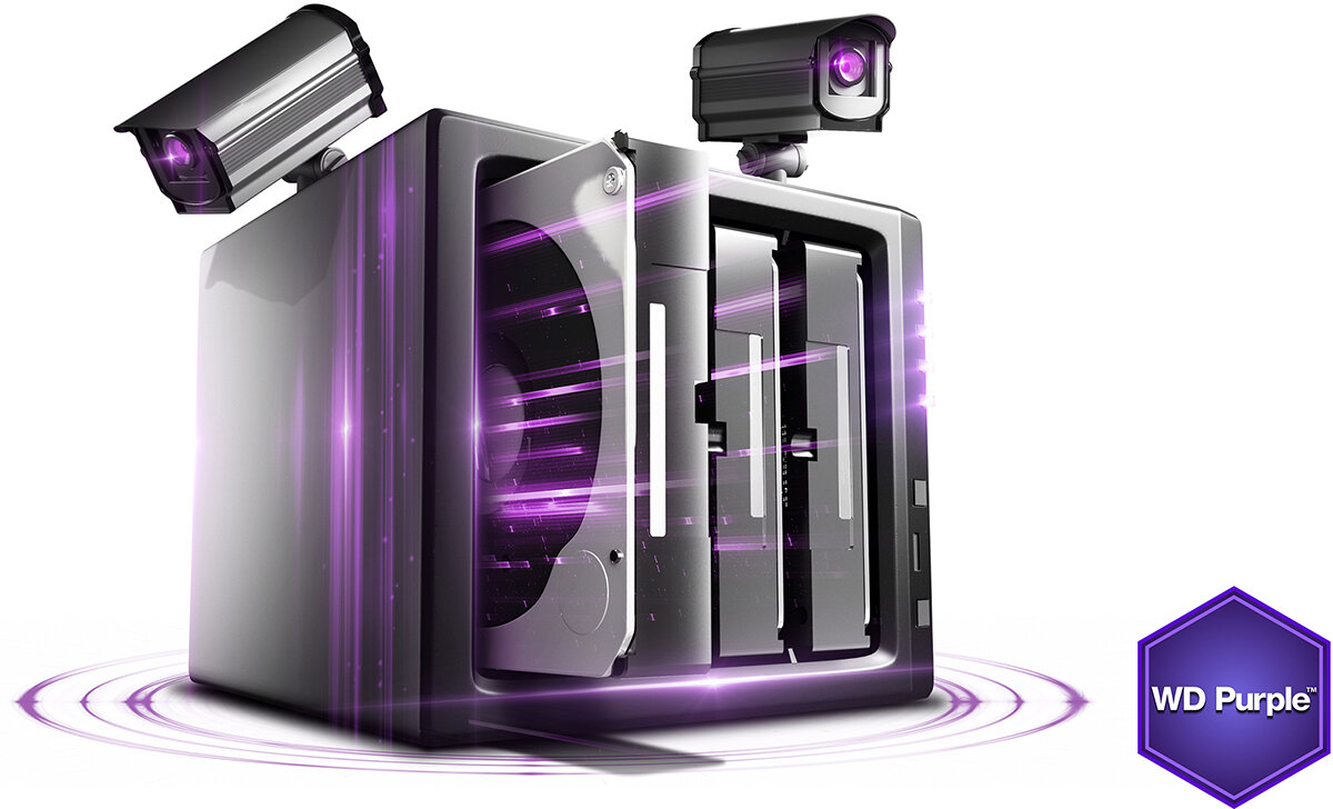 Dysk twardy do monitoringu WD Purple 1TB - obrazek 3