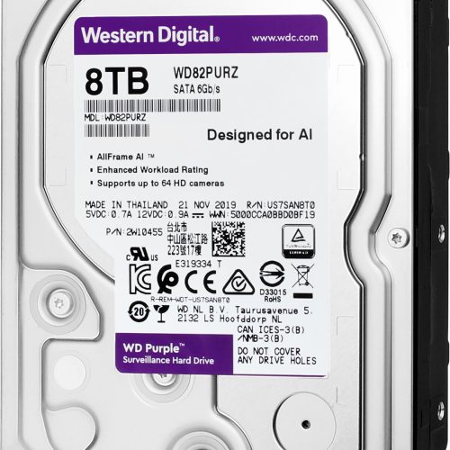 Dysk twardy do monitoringu WD Purple 8TB