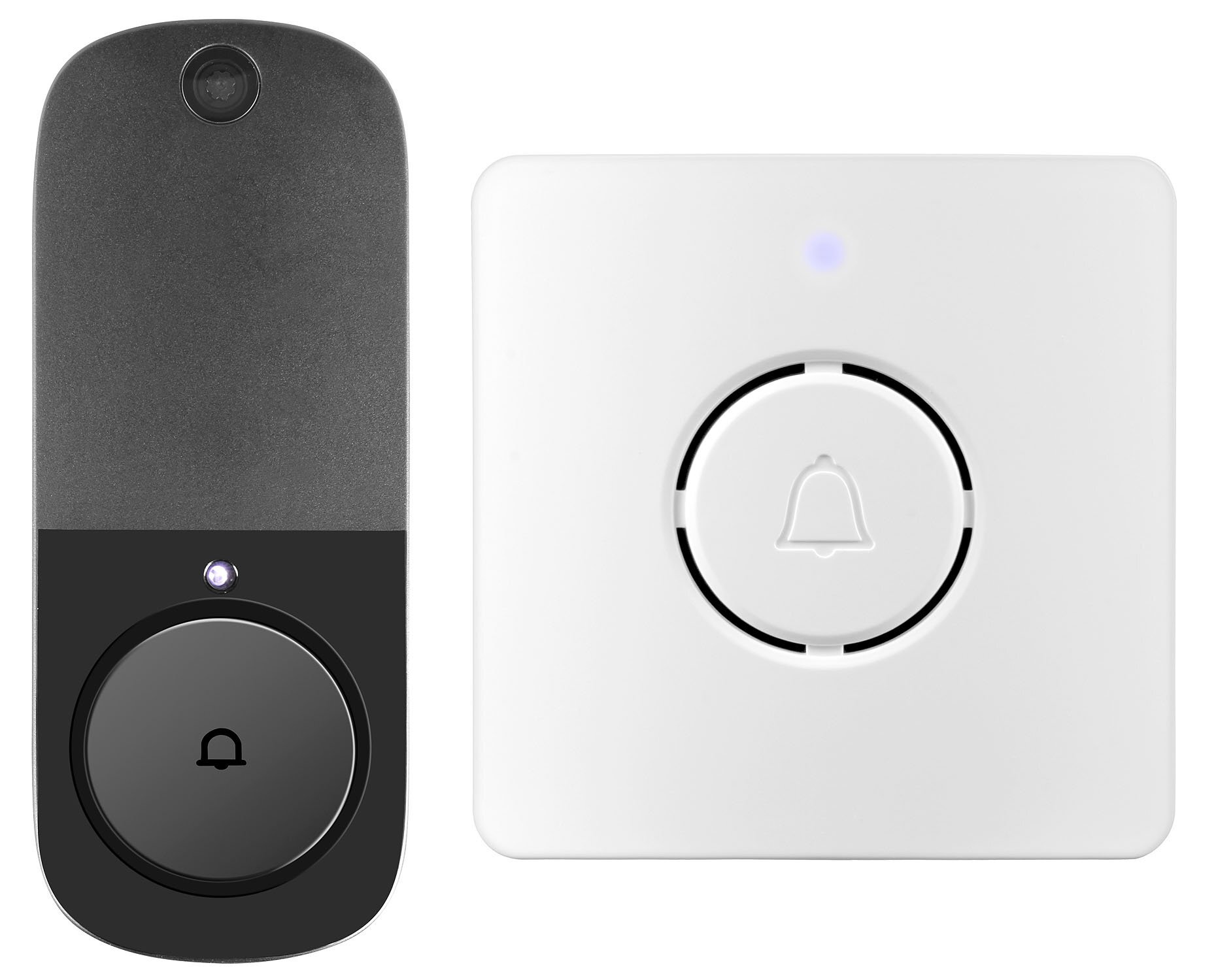Dzwonek bezprzewodowy WiFi EL HOME WDP-90A3 - biały Tuya - obrazek 2