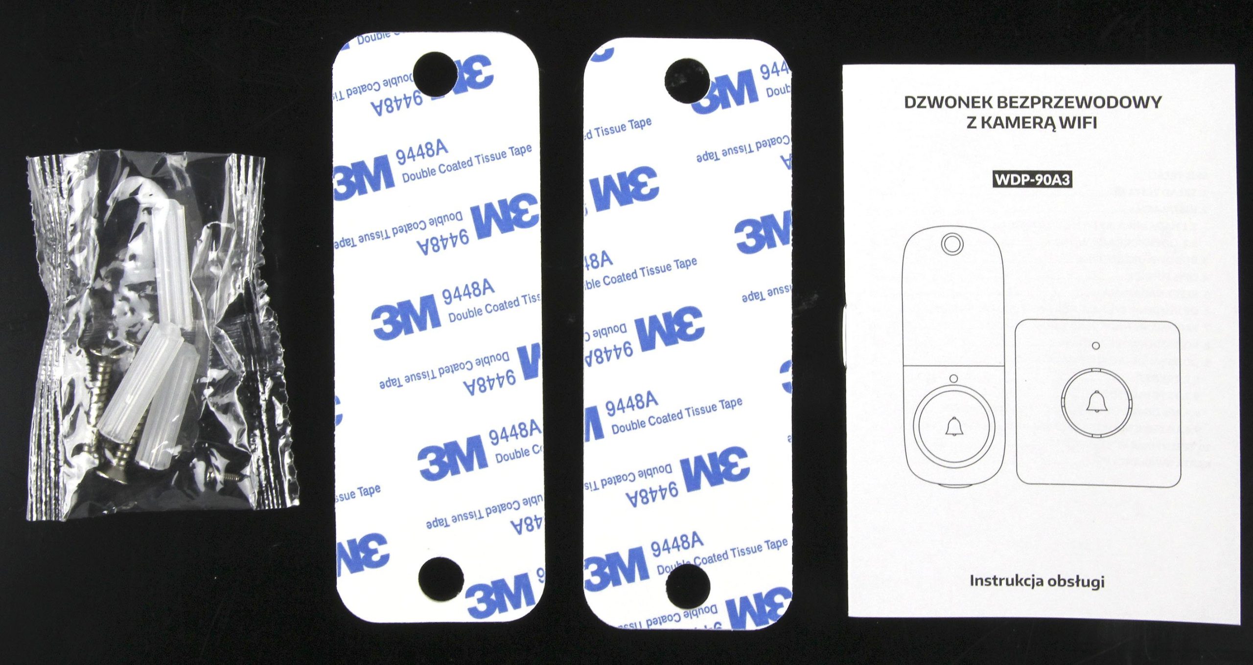 Dzwonek bezprzewodowy WiFi EL HOME WDP-90A3 - biały Tuya - obrazek 13
